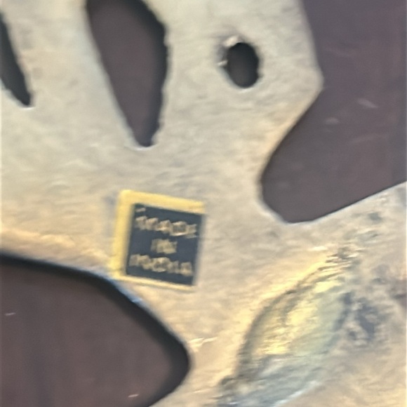 Vintage Solid Brass Butterfly Decoration Wall Hanging Set of 3 MCM - Picture 6 of 12